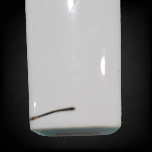 1950s Vintage Porcelain Decanter Floral Gold Trim Cork Stopper Mid-Century Cruet - Picture 10 of 16